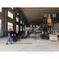 Hydraulesch Briquette Press Eiseschrott Metal Recycling Machine